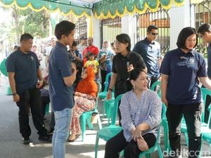 Keluarga Jokowi Nyoblos di Manahan Solo, Begini Suasananya