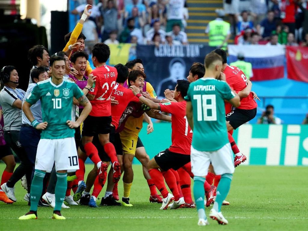 Dikalahkan Korea Selatan, Jerman Out dari Piala Dunia 2018