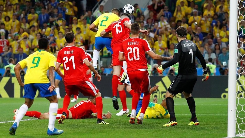 Brasil Tumpas Serbia, Maju ke Babak 16 Besar sebagai Juara Grup E