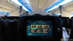 Foto: Kelas Ekonomi Rasa Bisnis Japan Airlines