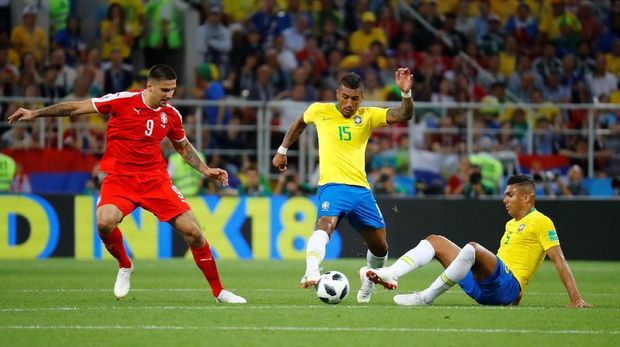 LIVE: Serbia vs Brasil di Piala Dunia 2018