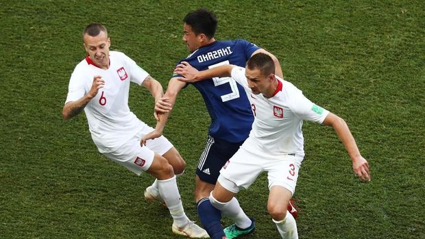 Jepang tampil dengan peluang lebih banyak dibandingkan Polandia. (