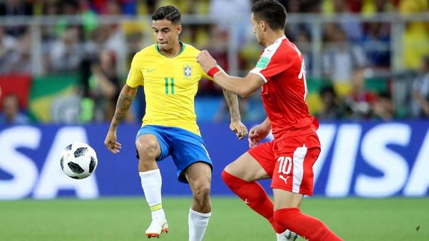 LIVE: Serbia vs Brasil di Piala Dunia 2018