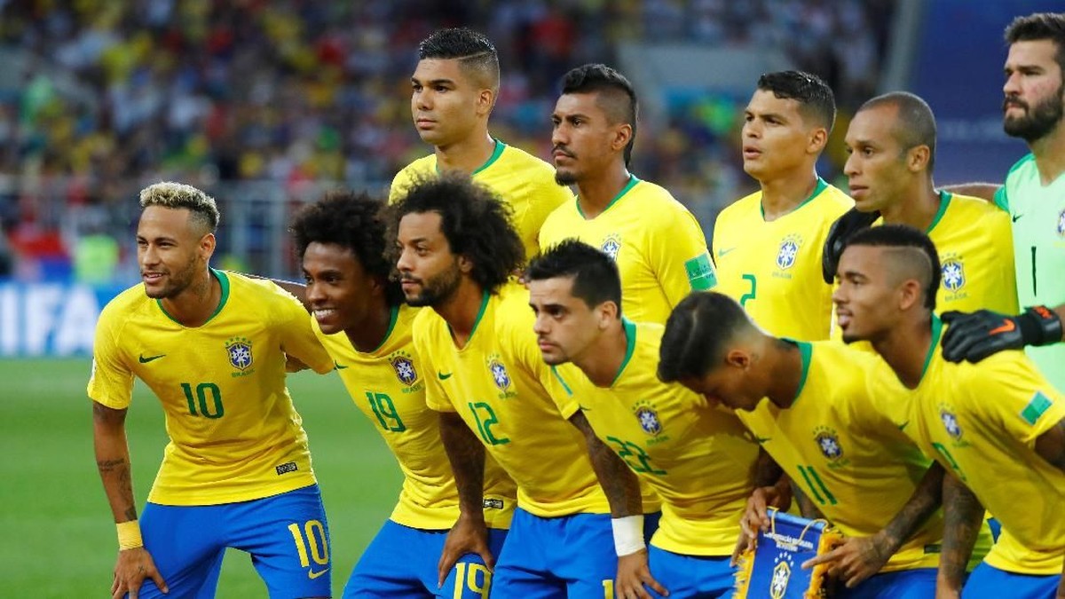 Brasil akan menghadapi Meksiko di babak 16 besar Piala Dunia 2018 (Foto: Kai Pfaffenbach/Reuters)