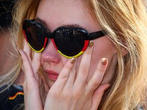 Duka Selimuti Suporter Jerman Saat Nonton Bareng di Berlin