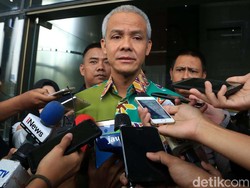 Menghadap Megawati, Ganjar Lapor Kemenangan di Pilgub Jateng
