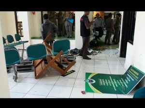 Video Fasilitas PN Bantul Rusak Diamuk Ormas