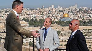 Intip Perjalanan Bersejarah Pangeran William di Israel-Palestina