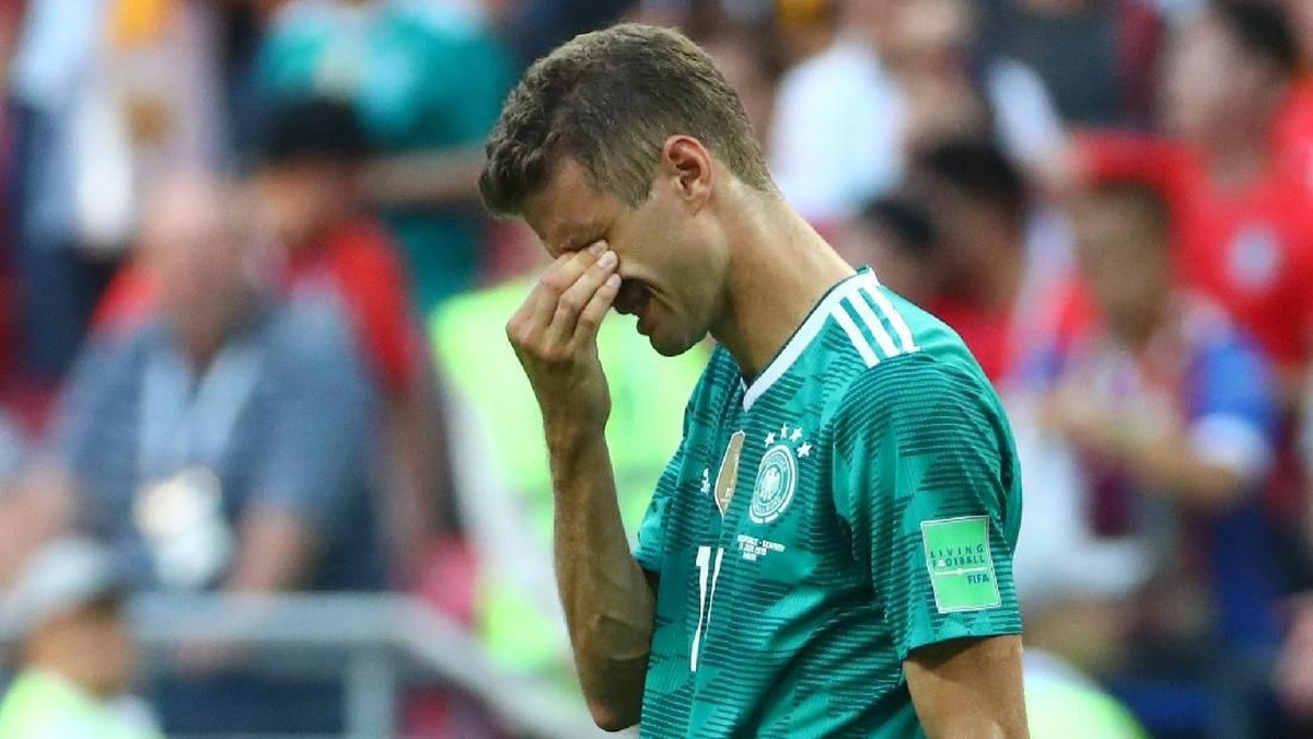 Jerman tersingkir di fase grup Piala Dunia 2018. (Foto: Michael Dalder /Reuters)
