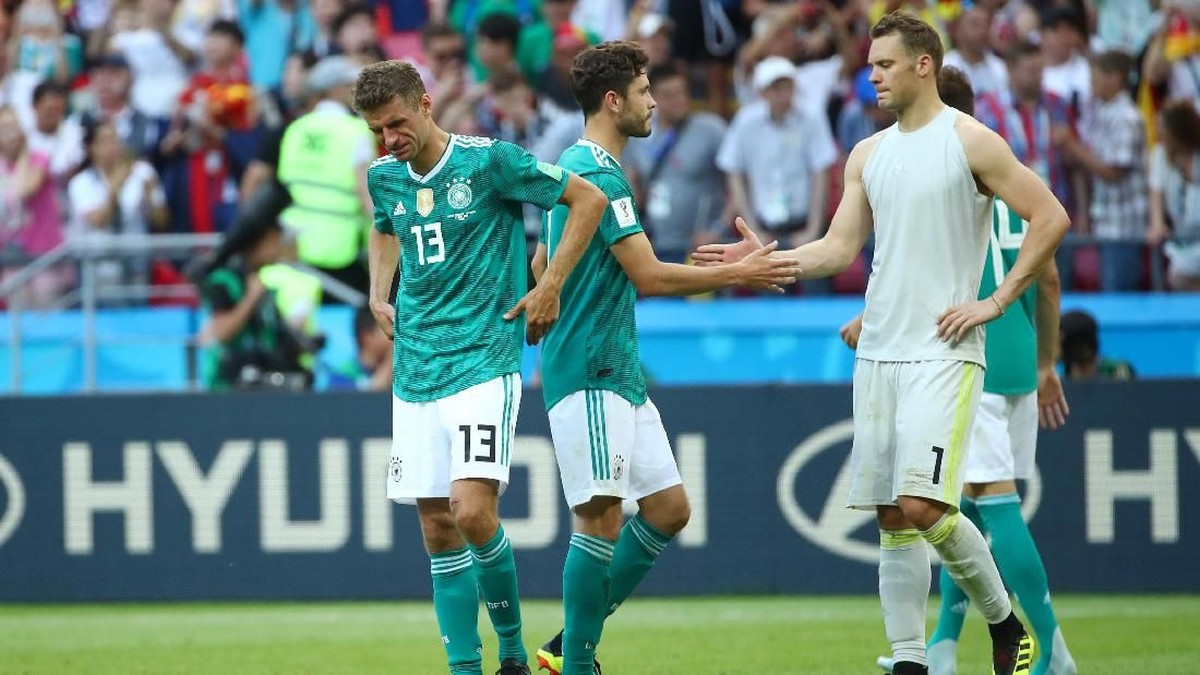 Timnas Jerman siap berbenah usai gagal total di Piala Dunia 2018 (Foto: Michael Dalder/Reuters)
