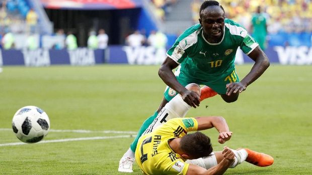 Sadio Mane kini menjadi ruh permainan timnas Senegal.