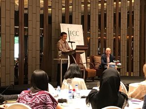 JK Bahas Rumitnya Pemilu hingga Radikalisme di Depan Jurnalis Asing