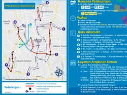 Begini Perluasan Ganjil Genap, Membentang dari Cawang Hingga Slipi