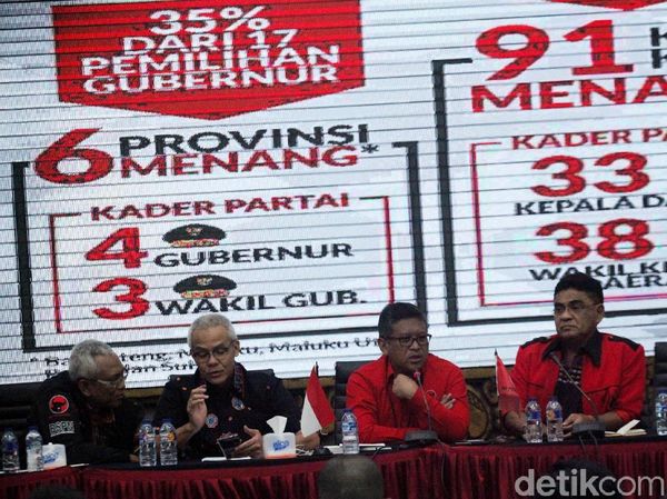 PDIP Tanggapi Hasil Pilkada Serentak