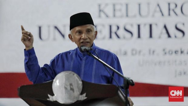 Din Syamsudin Yakin Muhammadiyah Tak Dukung Amien Rais Capres