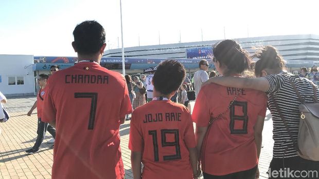 Demi Inggris vs Belgia, Keluarga Indonesia Terbang Jauh ke Kaliningrad