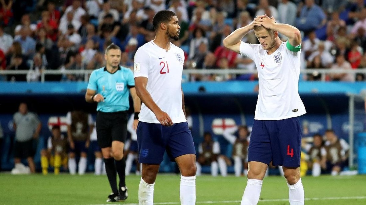 Inggris kalah 0-1 dari Belgia di matchday 3 Piala Dunia 2018. (Foto: Marko Djurica/REUTERS)