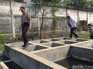 Polres Karawang Selidiki Limbah Tekstil Cemari Anak Citarum Polres Karawang Selidiki Limbah Tekstil Cemari Anak Citarum