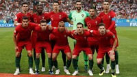 Tundukkan Iran, Portugal menjadi tim kedua yang lolos ke babak selanjutnya bersama Spanyol dari Grup B. Murad Sezer/Reuters.
