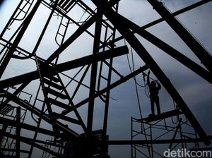 Demi Asian Games, Pembangunan LRT Jakarta Dikebut Siang-Malam