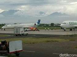 Dampak Erupsi Gunung Agung, Dua Penerbangan ke Banyuwangi Batal