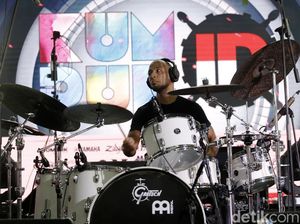 Bukan Nyanyi, Marcell Pamer Skill Bersolo Drum!