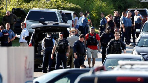 Foto: Situasi Usai Penembakan Brutal di AS yang Tewaskan 5 Orang