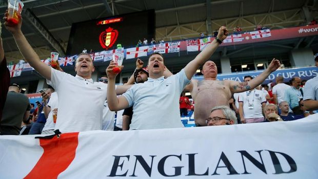 LIVE: Inggris vs Belgia di Piala Dunia 2018