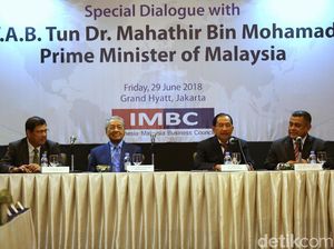 Jumpa Mahathir, Pengusaha RI Lirik Kans Investasi di Malaysia