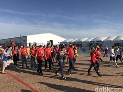 Lautan Merah-Putih di Kaliningrad