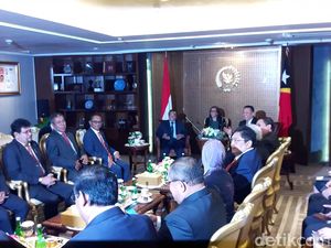 Presiden Timor Leste Francisco Guterres Kunjungi DPR