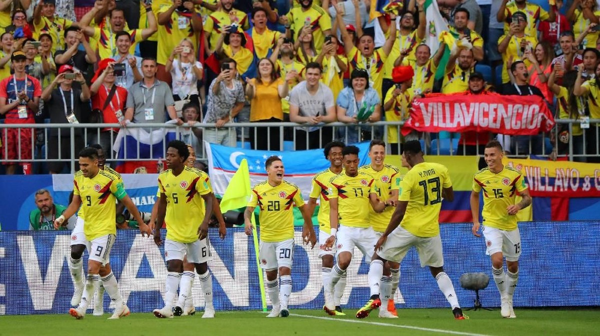 Kolombia akan menghadapi Inggris di babak 16 besar Piala Dunia 2018 (Foto: Marcos Brindicci/Reuters)
