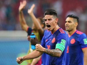 Kolombia Harap-harap Cemas Tunggu Kepastian Cedera James Rodriguez