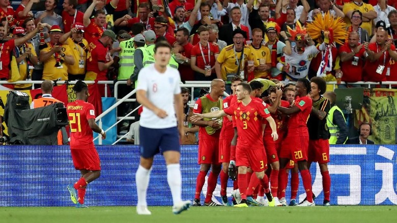 Atasi Inggris, Belgia Jadi Juara Grup G