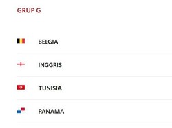 Klasemen Grup G Piala Dunia 2018: Belgia Juara Grup, Inggris Runner-up