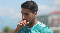 Sami Khedira telah mengakui bahwa dirinya bermain buruk di Piala Dunia 2018. Sorotan paling jelas saat Jerman kalah 0-1 dari Meksiko dengan ketidakmampuannya membendung serangan di lini tengah. (Foto: Alexander Hassenstein/Getty Images)
