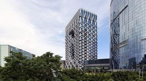 Foto: Kasino Keren di Makau Karya Arsitek Ternama Zaha Hadid