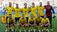 Kalahkan Meksiko 3-0, Swedia menjadi juara Grup F dan melaju ke babak 16 besar. Darren Staples/Reuters.