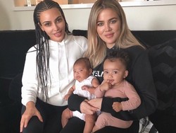 Gemas! Saat Anak Kim Kardashian Foto Bareng Sepupunya