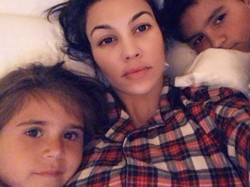Ucapan Manis Kourtney Kardashian untuk si Kecil yang Ulang Tahun