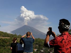 BPS: Aktivitas Gunung Agung Tak akan Ganggu Kunjungan Wisman