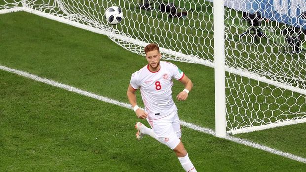 Fakhreddine Ben Youssef mencetak gol penyama kedudukan.