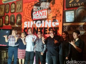 Ahmad Dhani Gelar Kontes Nyanyi #2019GantiPresiden