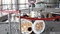 Lihat Drum Set Musisi Top Tanah Air Yuk!