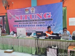 Tingkat Partisipasi Warga Lamongan di Pilgub Jatim Hanya 62 Persen Tingkat Partisipasi Warga Lamongan di Pilgub Jatim Hanya 62 Persen