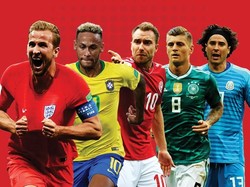 Statistik Fase Grup Piala Dunia 2018 dalam Infografis