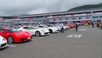Saat Ratusan Ferrari Kumpul di Kaki Gunung Fuji
