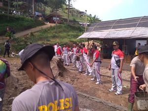 HUT Bhayangkara, Siswa Sespim Polri Revitaslisasi Hutan Wisata