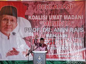 Koalisi Ummat Madani Bicara Cawapres untuk Amien Rais di 2019