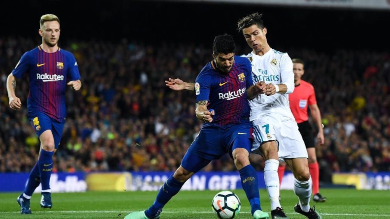 Kali Ini Tak Ada El Clasico dalam Duel Suarez dan Ronaldo